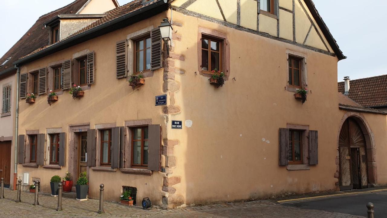 Chez Laurette A Bergheim Appartement Buitenkant foto
